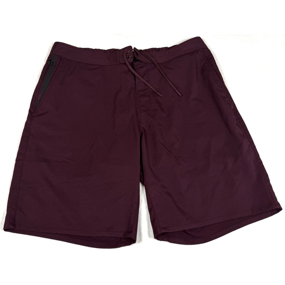 Ten Thousand Foundation Shorts Mens XL 9" Lined NWT Maroon Performance Training